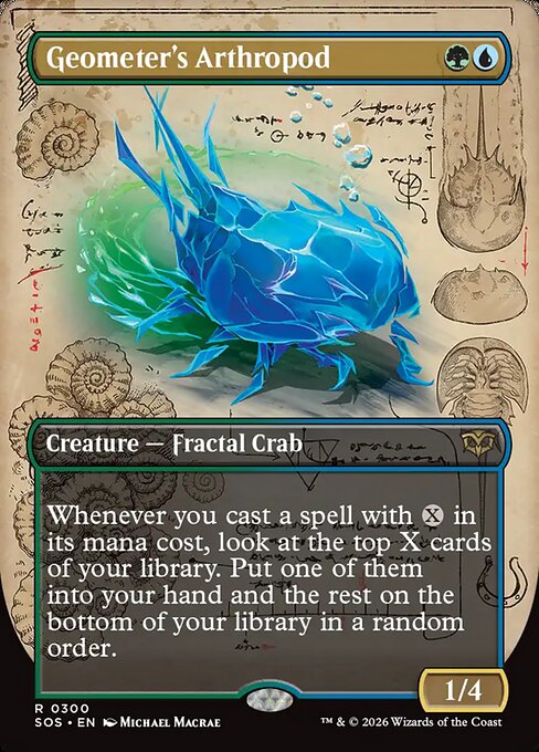 SOS: Geometer's Arthropod (Borderless) (Foil)