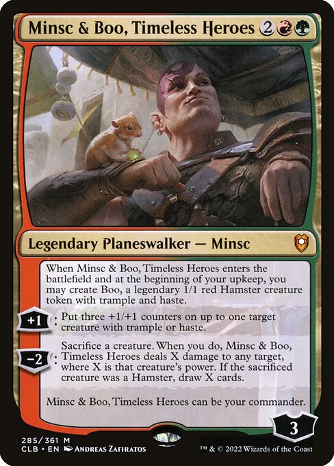 CLB: Minsc & Boo, Timeless Heroes (Foil)