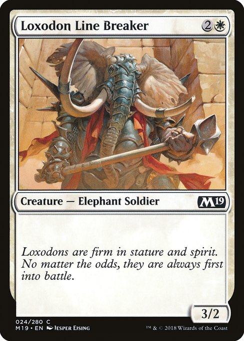 M19: Loxodon Line Breaker (Foil)
