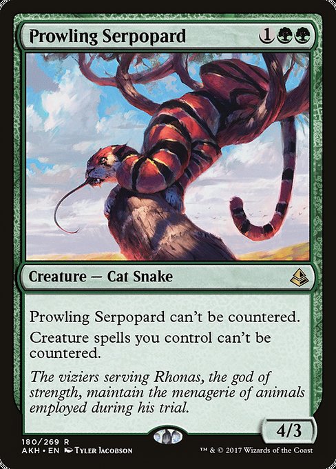 AKH: Prowling Serpopard (Foil)