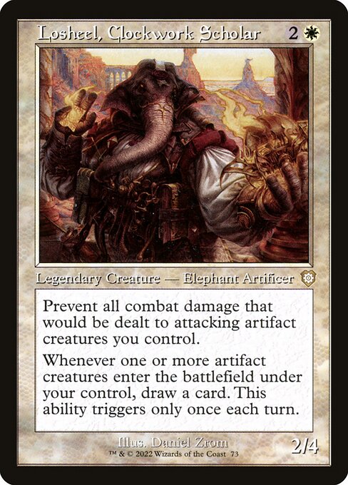 BRC: Losheel, Clockwork Scholar (Retro Frame)