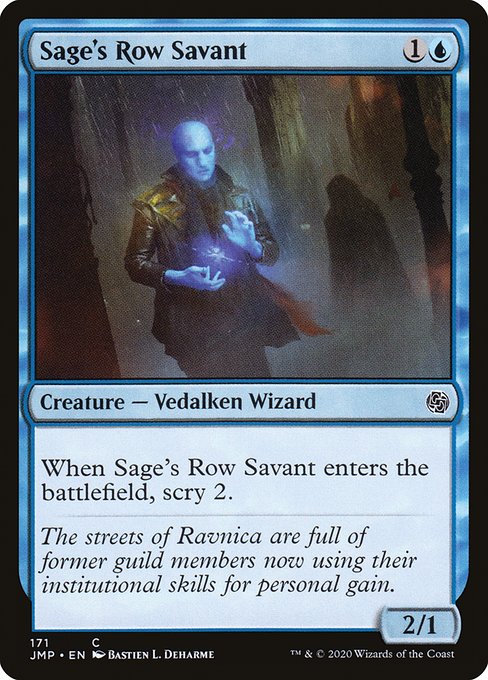 JMP: Sage's Row Savant