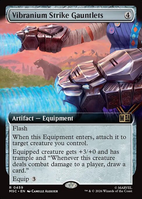 MSC: Vibranium Strike Gauntlets (Extended Art)