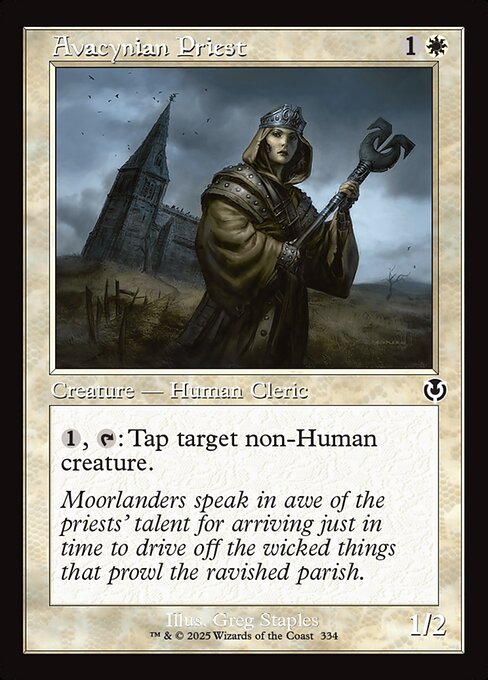 INR: Avacynian Priest (Retro Frame)