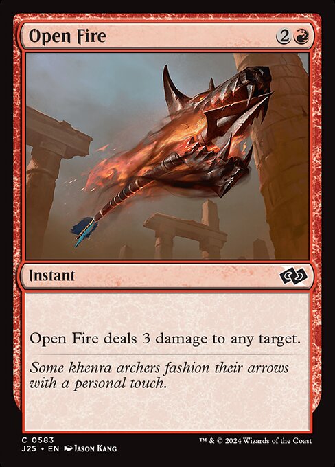 J25: Open Fire