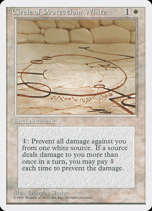 4ED: Circle of Protection: White
