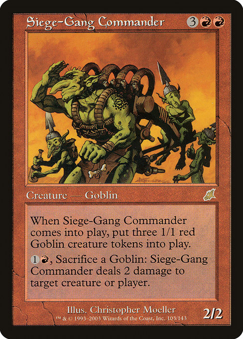 SCG: Siege-Gang Commander