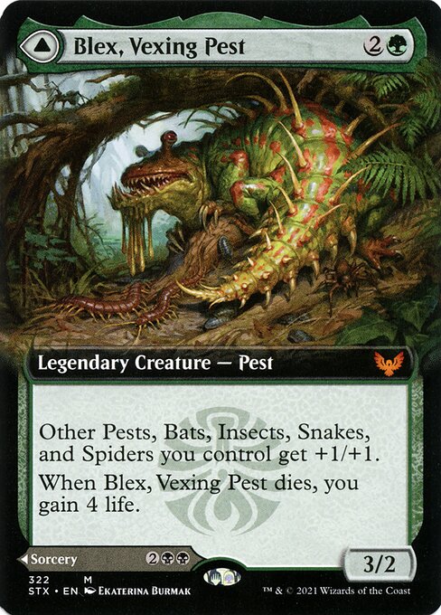STX: Blex, Vexing Pest (Extended Art) (Foil)