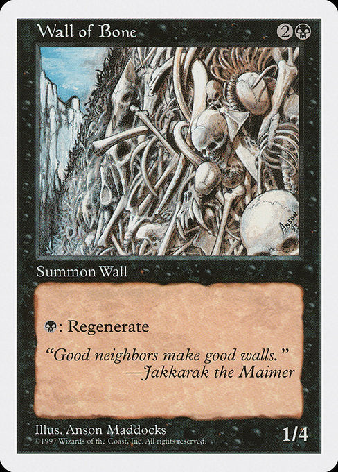 5ED: Wall of Bone