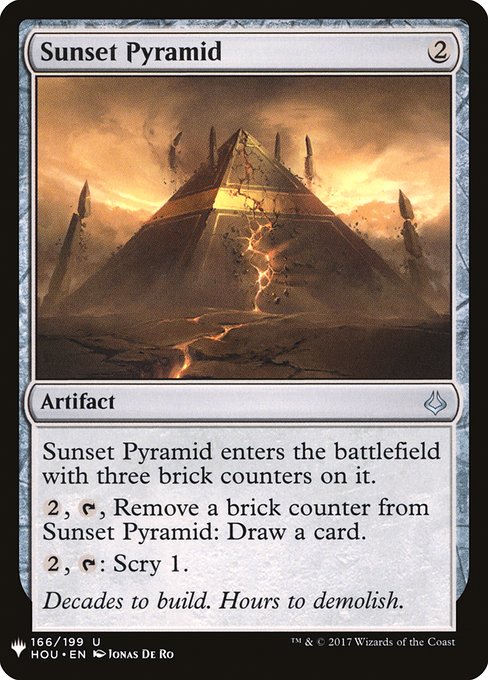 PLST: Sunset Pyramid