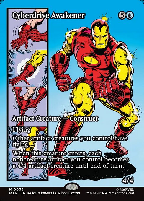 MAR: Cyberdrive Awakener (Borderless) (Foil)