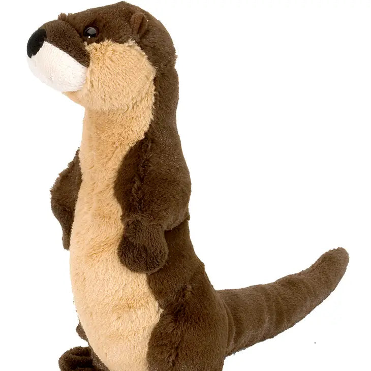 Ck-Mini River Otter Standing Stuffed Animal 8"