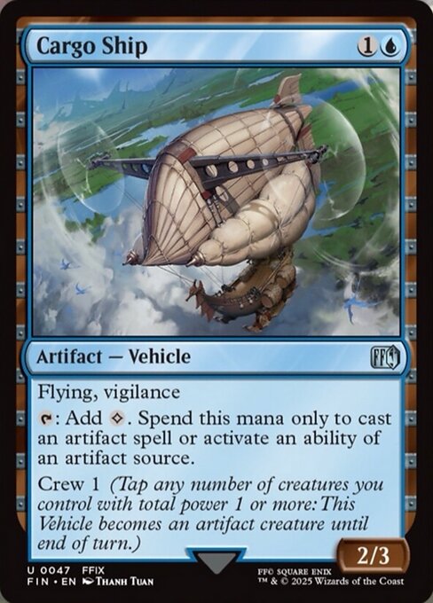 FIN: Cargo Ship (Foil)