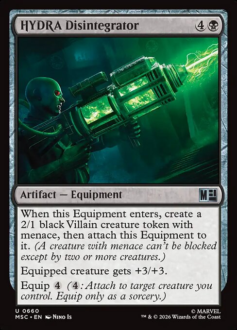 MSC: HYDRA Disintegrator (Foil)