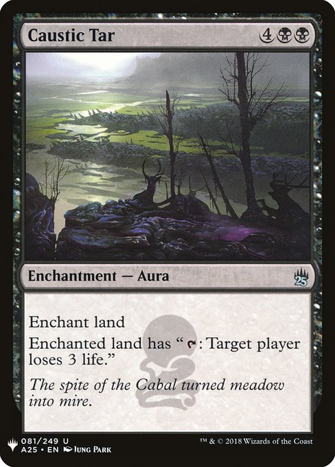 PLST: Caustic Tar