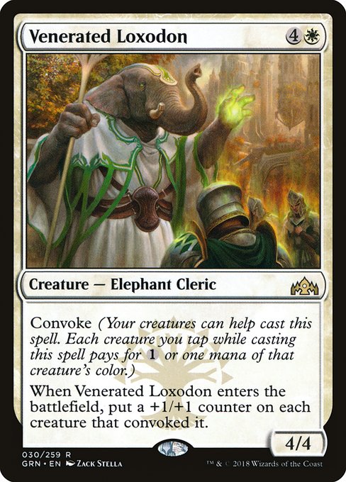 GRN: Venerated Loxodon (Foil)