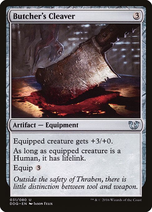 DDQ: Butcher's Cleaver