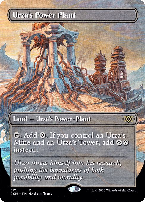 2XM: Urza's Power Plant (Borderless) (Foil)