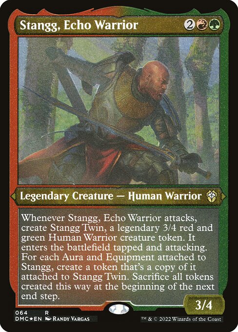 DMC: Stangg, Echo Warrior (Foil Etched)