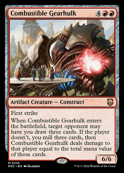 M3C: Combustible Gearhulk (Foil)