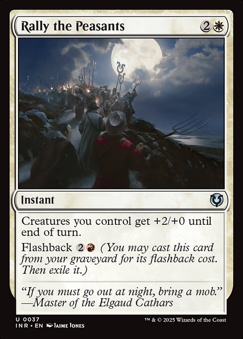 INR: Rally the Peasants (Foil)