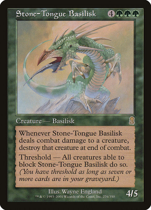 ODY: Stone-Tongue Basilisk