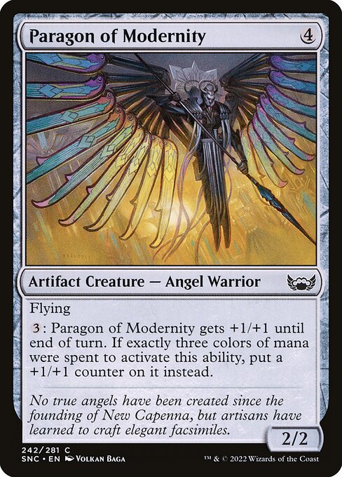 SNC: Paragon of Modernity (Foil)