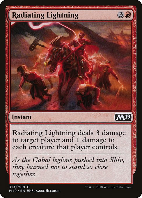 M19: Radiating Lightning