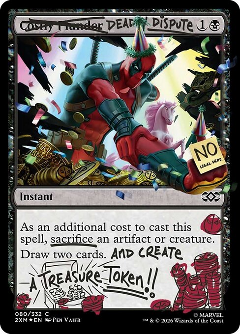 SLD: Deadly Dispute (080) (Pool Party Foil)