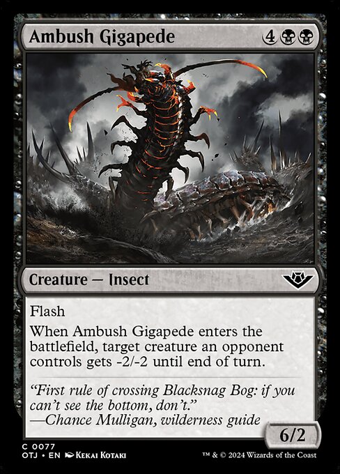 OTJ: Ambush Gigapede (Foil)