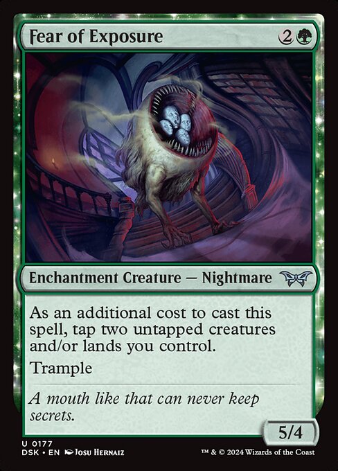 DSK: Fear of Exposure (Foil)