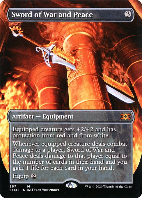 2XM: Sword of War and Peace (Borderless) (Foil)