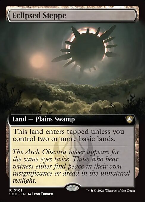 SOC: Eclipsed Steppe (Extended Art)