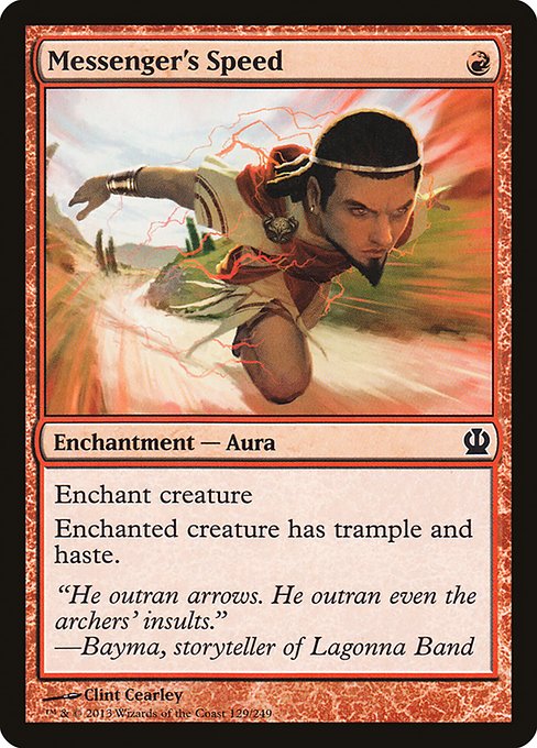 THS: Messenger's Speed (Foil)
