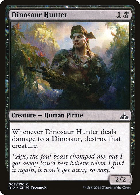 RIX: Dinosaur Hunter (Foil)