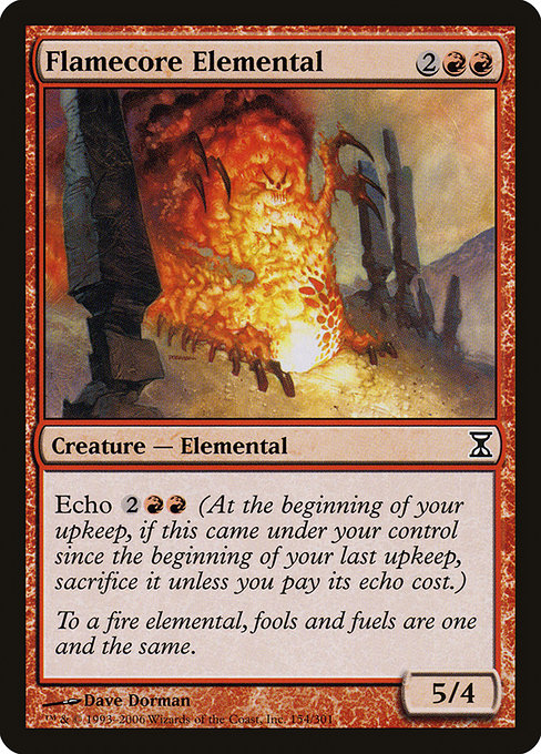 TSP: Flamecore Elemental (Foil)