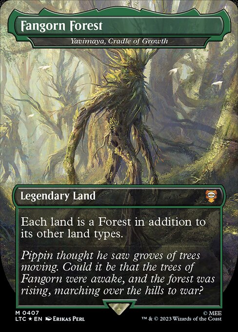LTC: Fangorn Forest - Yavimaya, Cradle of Growth (Surge Foil)