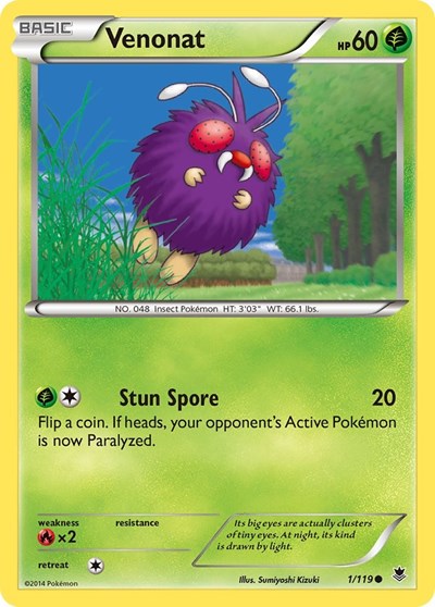 PHF: Venonat (Reverse Holofoil)