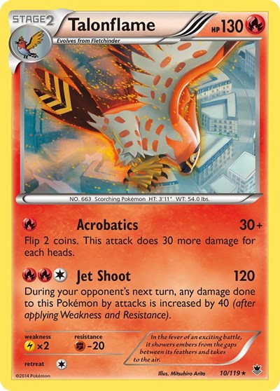 PHF: Talonflame (Reverse Holofoil)