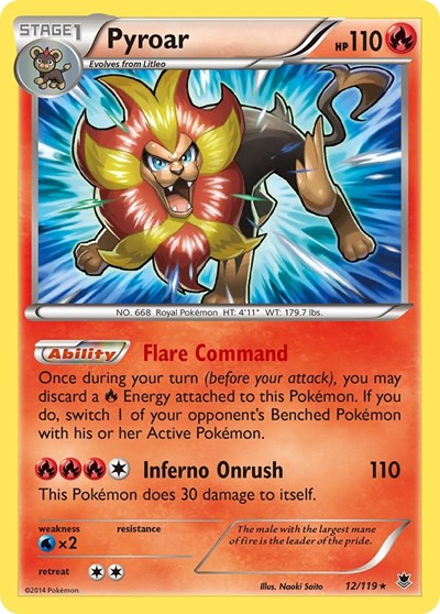 PHF: Pyroar (Holofoil)