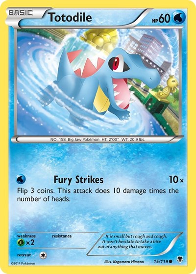 PHF: Totodile (Reverse Holofoil)