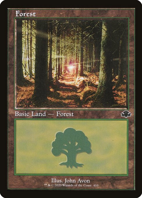 DMR: Forest (410) (Retro Frame) (Foil)