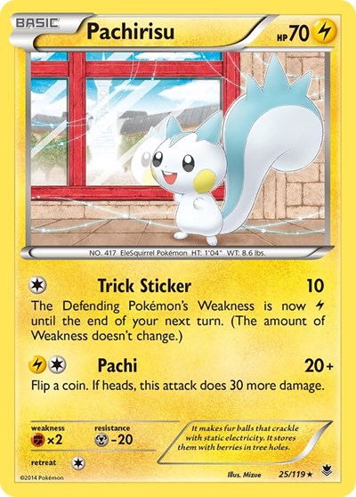 PHF: Pachirisu (Reverse Holofoil)