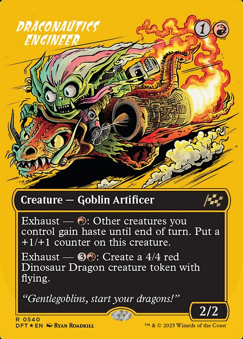 DFT: Draconautics Engineer (Borderless) (First-Place Foil)