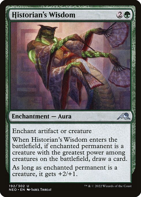 NEO: Historian's Wisdom (Foil)