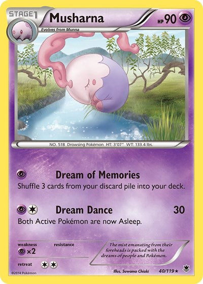 PHF: Musharna (Reverse Holofoil)