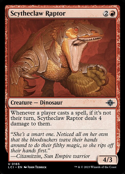 LCI: Scytheclaw Raptor (Foil)