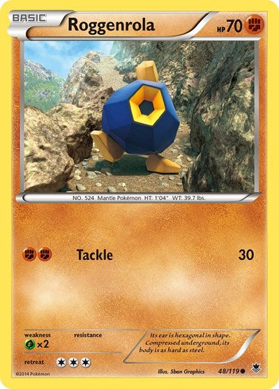 PHF: Roggenrola (Reverse Holofoil)