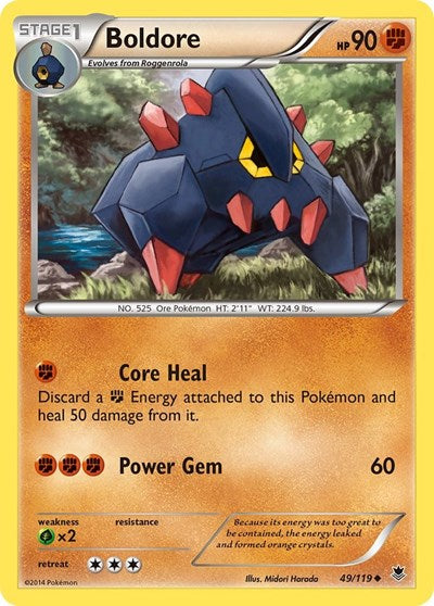 PHF: Boldore (Reverse Holofoil)