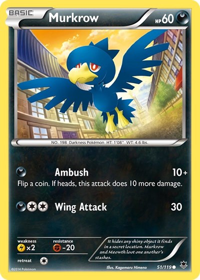 PHF: Murkrow (Reverse Holofoil)